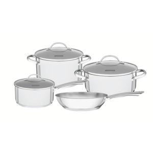 COOKWARE SET UNA - סט 4 חלקים אונה נירוסטה