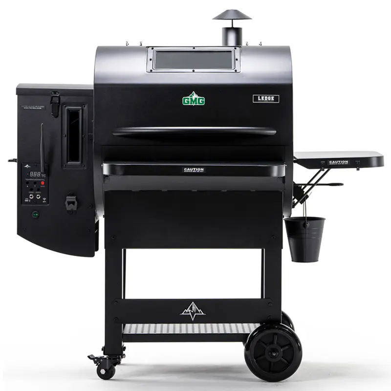 מעשנה פלט LEDGE דלת שחורה 2.0 - GMG Smoker