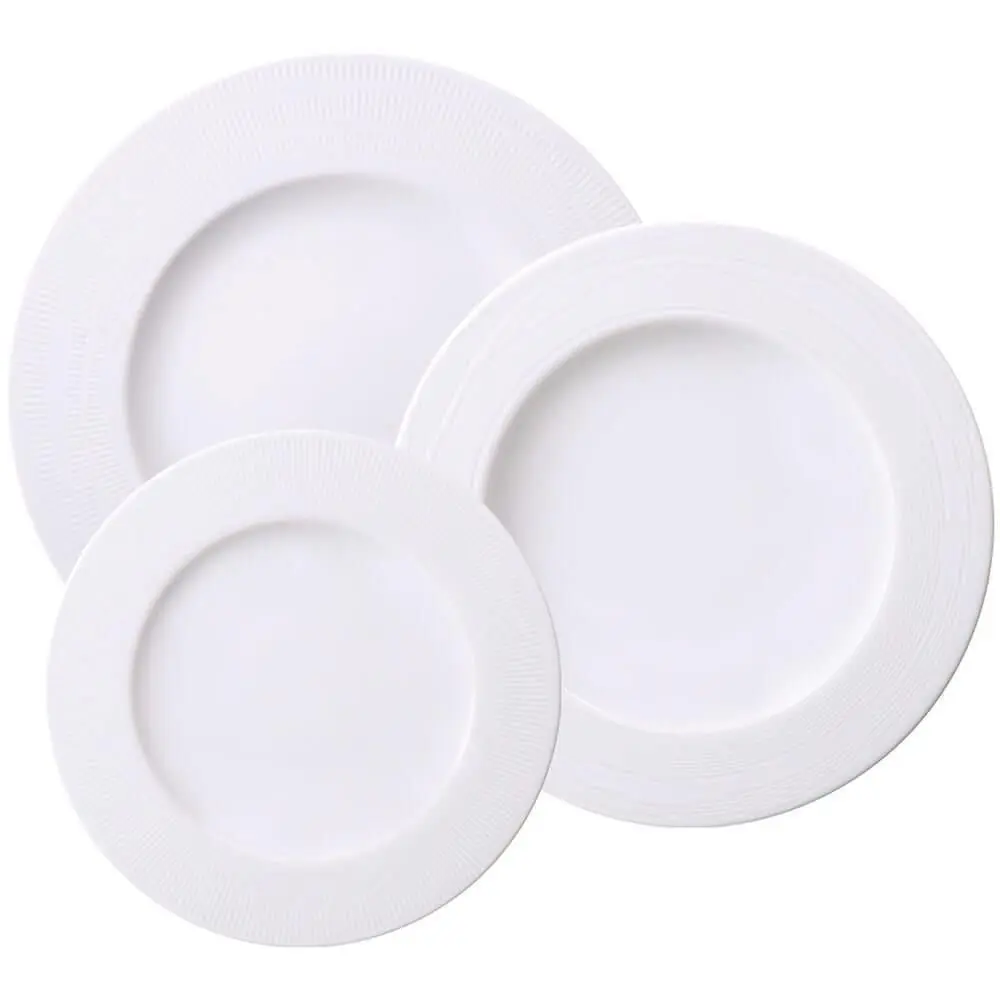 Tramontina - סט צלחות פורצלן  12 חלקים NEXUS