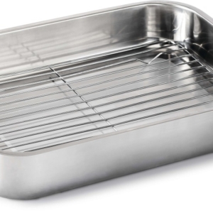 תבנית נירוסטה עם רשת - NAPOLEON Acc